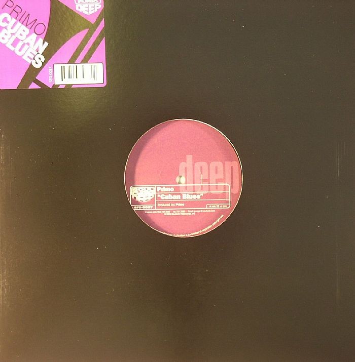 Primo - Cuban blues (Main mix / Sunrise mix / Seminal Filthy Dub / DJ Jeroenski mix) 12" Vinyl Record