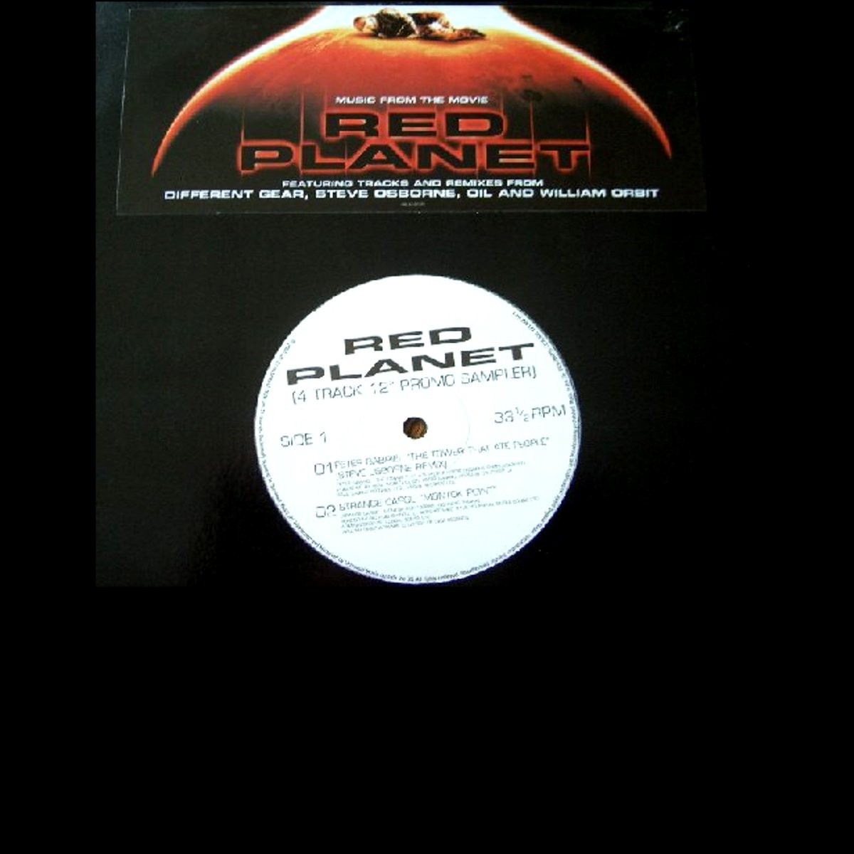 Police - When the world is running down (Diffrent Gear Mix) / Peter Gabriel - The tower that ate people (Remix) 12" Vinyl