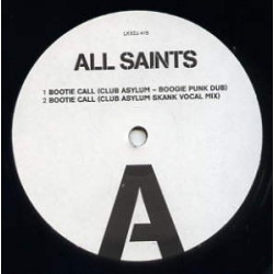 All Saints - Bootie call (Dreem Teem Vocal / Dub / Club Asylum Boogie Punk Dub / Club Asylum Skank Vocal) 12" Vinyl Record Promo