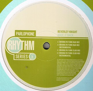 Beverley Knight - Made it back (Brooklyn Funk R&B mix / Brooklyn Funk R&B Inst / Brooklyn Funk Club mix / Brooklyn Funk Inst)