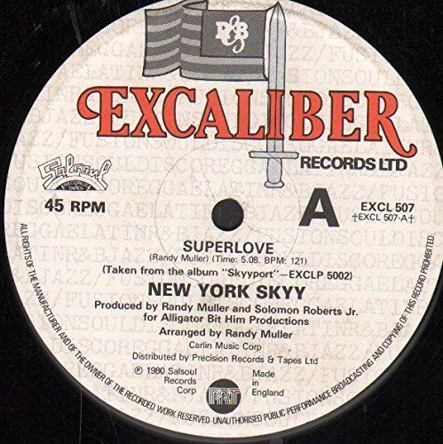 New York Skyy - Superlove (Full Length Version) / Take it easy (Re-edit) / I cant get enough (12" Vinyl Record)