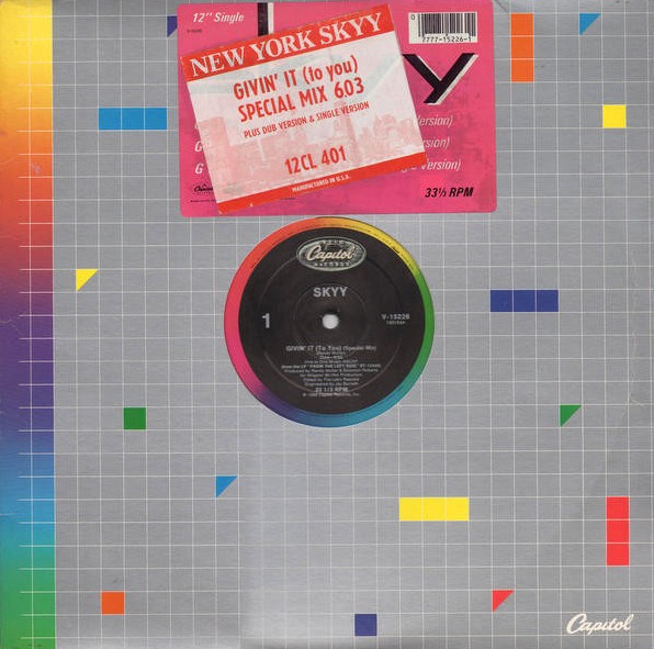 New York Skyy - Givin it to you (Latin Rascals Special mix / Latin Rascals Dub / LP Version) 12" Vinyl Record