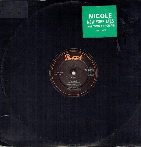 Nicole featuring Timmy Thomas - New York eyes (Long Version) / Ordinary girl (12" Vinyl Record)