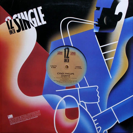 Cyndi Phillips - Sacrifice (Vocal Long Version / Vocal Short Version / Dub Version) 12" Vinyl Record