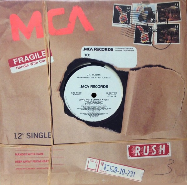 JT Taylor - Long hot summer night (5 Mixes) 12" Vinyl Record