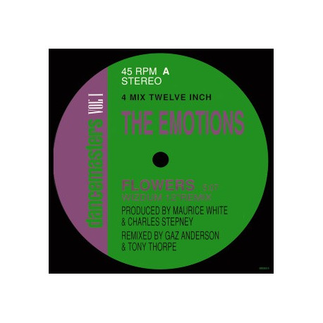 Emotions - Flowers (Full Length Version / Wizdum 12" Remix / Wizdum Edit / Sun mix) Vinyl 12" Record