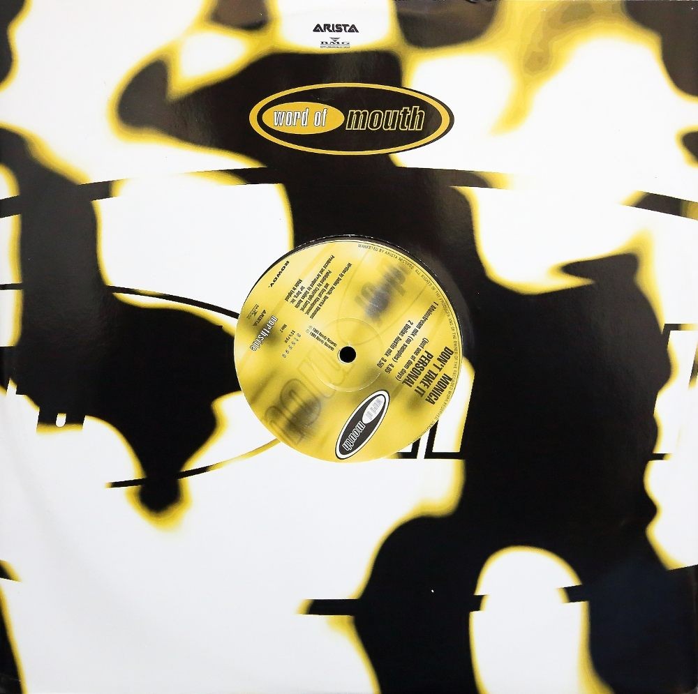 Monica - Don't take it personal (Just one of dem days) Mainstream mix / 2 Dallas Austin mixes / Biz Markie & KO remix (Vinyl)