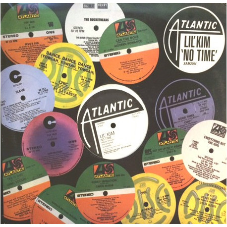 Lil Kim - No time (LP Mix / Inst / Acappella / Incident Remix / Incident Inst) 12" Vinyl Record Promo