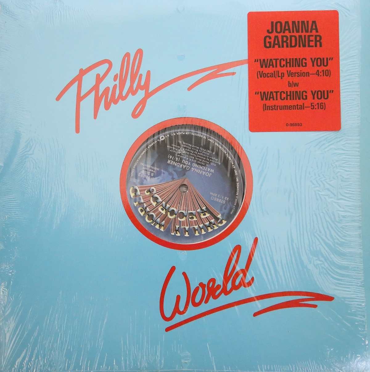 Joanna Gardner - Watching You (Vocal,LP Version / Instrumental) 12" Vinyl Record