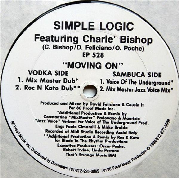Simple Logic feat Charle Bishop - Moving on (6 mixes) double pack