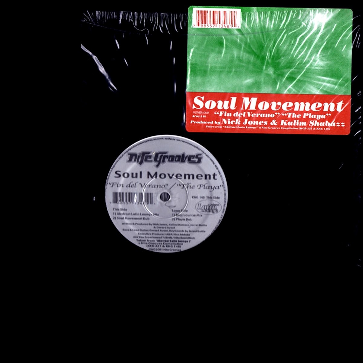Soul Movement - Fin del verano (Abstract Latin Lounge mix / Soul Movement Dub ) / The Playa (Jazz Lounge mix / Playa Dub)
