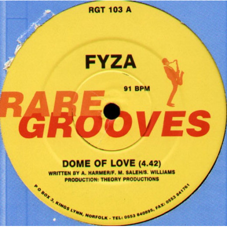 Fyza - Dome of love / Rock me easy (12" Vinyl Record)