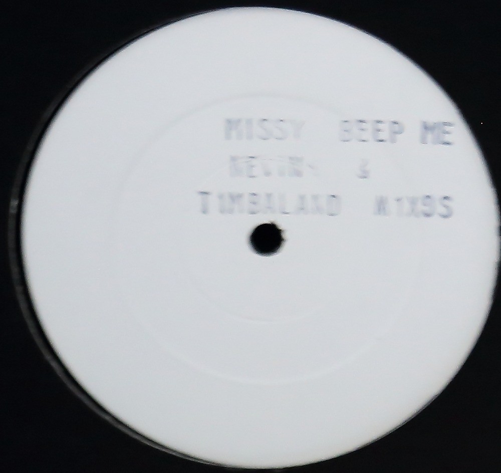 Missy Elliott - Beep me (Timbaland Remix / Jason Nevins Remix) 12" Vinyl Promo