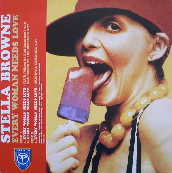 Stella Browne - Every woman needs love (Full Intention club mix / dubmix / Original demo mix) 12" Vinyl