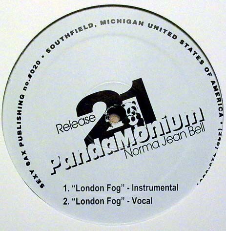 Norma Jean Bell - London fog (vocal & instrumental mixes) 12" Vinyl Moodymann production