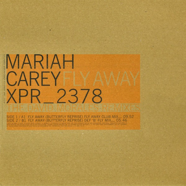 Mariah Carey - Fly Away (David Morales Club Mix / DM Dub) 12" Vinyl Promo