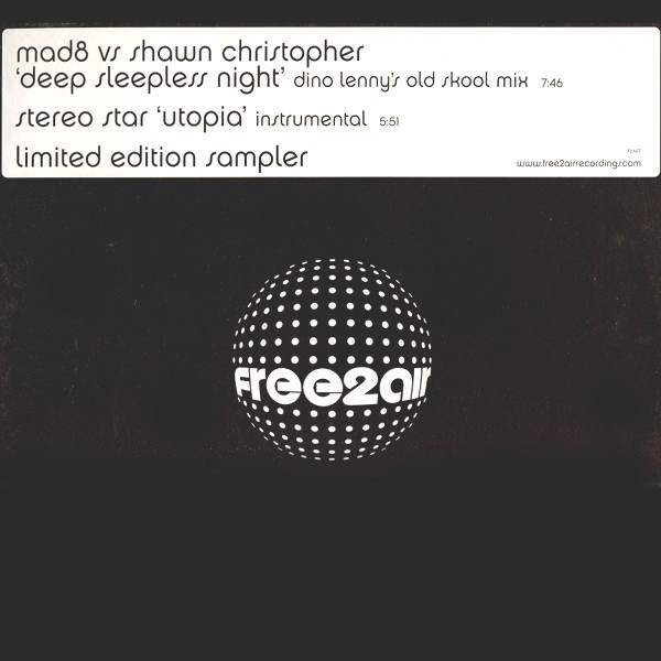 Shawn Christopher - Another sleepless night (Dino Lenny's Old School mix) / Stereo Star - Utopia (Instrumental)