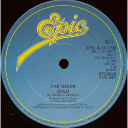 Quick - Zulu (Long Version) / Eat your words