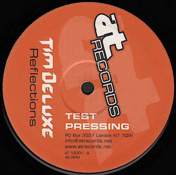 Tim Deluxe - Reflections / Roadrunner (12" Vinyl Promo)