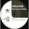 Evolution - Your love is calling (The mix / Call Up Dub) 12" Vinyl Promo