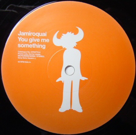 Jamiroquai - You give me something (Full Intention Club mix / Full Intention Dub) 12" Vinyl Record Promo