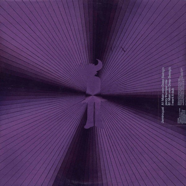 Jamiroquai - Main vein (Deep Swings Jazzy Thumper mix / Deep Swings I Want It Dub)  12" Vinyl Record Promo