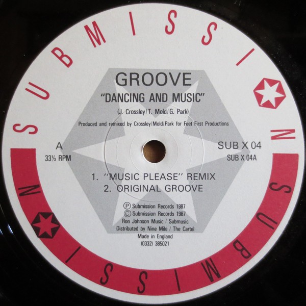 Groove - Dancing and music (Music Please Remix / Original Groove) / Submit to the beat (Electro Jack Remix / Original Jazzy Hous