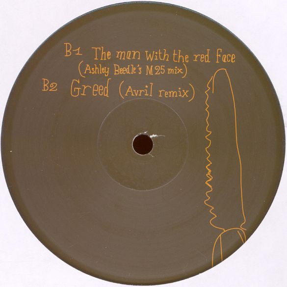 Laurent Garnier - The man with the red face (Ashley Beedle's M25 mix) / Greed (Dave Clarke mix / Fabrice Lig remix / Avril Remix