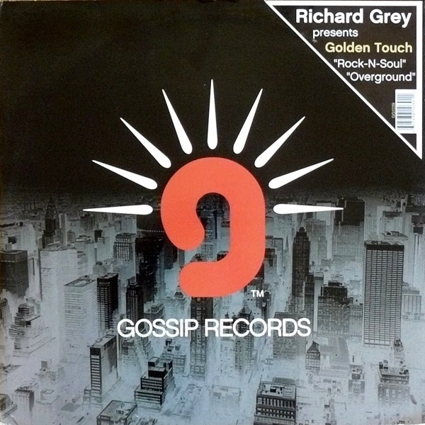 Richard Grey presents Golden Touch - Rock n soul / Overground (12" Vinyl Record)