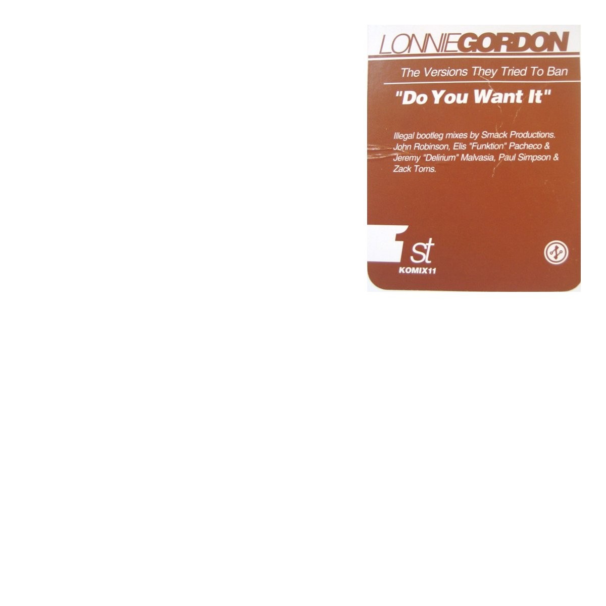 Lonnie Gordon - Do you want it (Paul Simpson / Mental Instrum / Zac Toms / John Robinson Mixes) 12" Vinyl Record