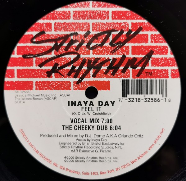 Inaya Day - Feel it (Vinyl) Vocal mix / The Cheeky Dub / The Down Under mix / Moguai Remix