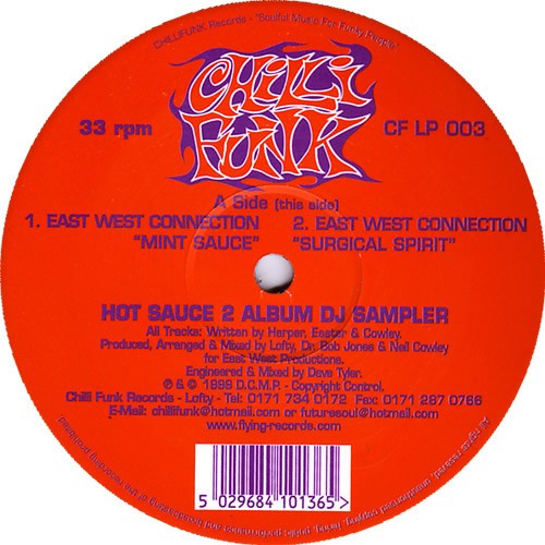 Hot Sauce 2 Sampler - featuring tracks by East West Connection / Soul camp  / Su-Paka