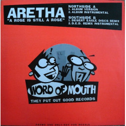 Aretha Franklin - A rose is still a rose (LP Version / LP Instrumental / Remix / Remix Instrumental) Promo