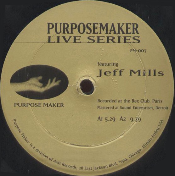 Jeff Mills - Live at the Rex Club (3 tracks) PM007
