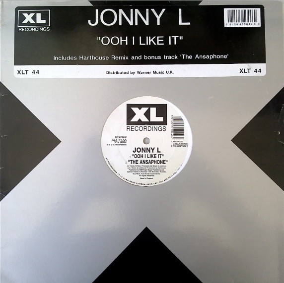 Jonny L - Ooh I like it (Harthouse Stimulation mix / Original mix / Whiplash mix) / The ansaphone