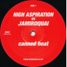 Jamiroquai - Canned heat (High Aspirations Remix) / Tracy Chapman  - Fast car (High Aspirations Remix) 12" Vinyl