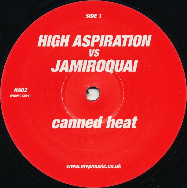 Jamiroquai - Canned heat (High Aspirations Remix) / Tracy Chapman  - Fast car (High Aspirations Remix)