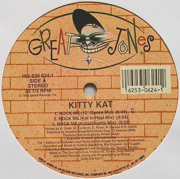 Kitty Kat - Rock me (Vinyl 12") 6 Mixes By Eric Kupper & Paul Simpson