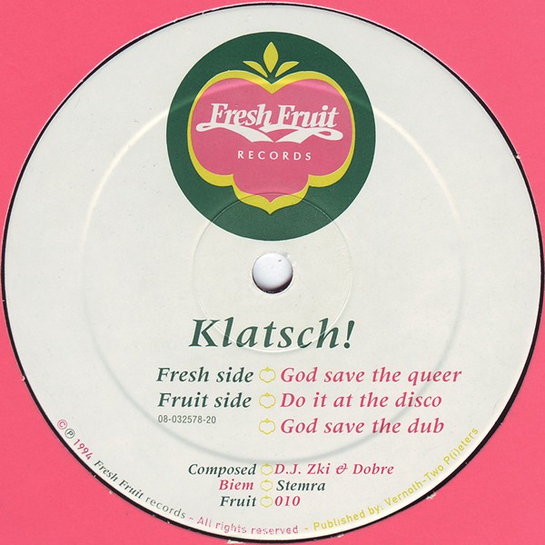 Klatsch - God save the queer / God save the dub / Do it at the disco (12" Vinyl)