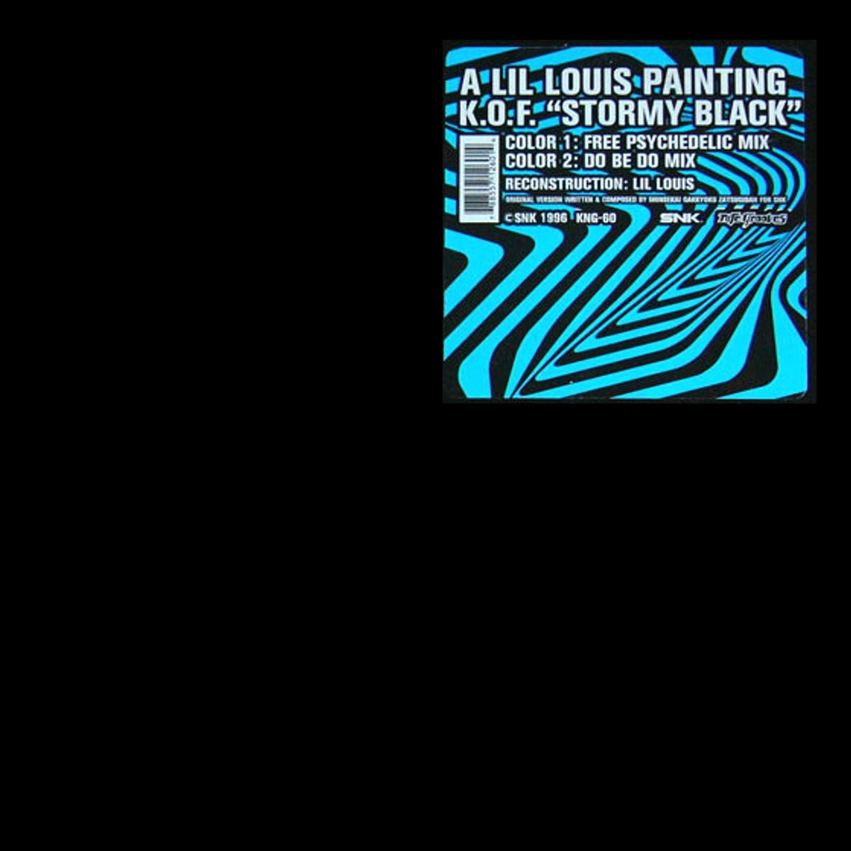 KOF (A Lil Louis Painting)  - Stormy black (Free Psychedelic Mix / Do Be Do Mix) 12" Vinyl