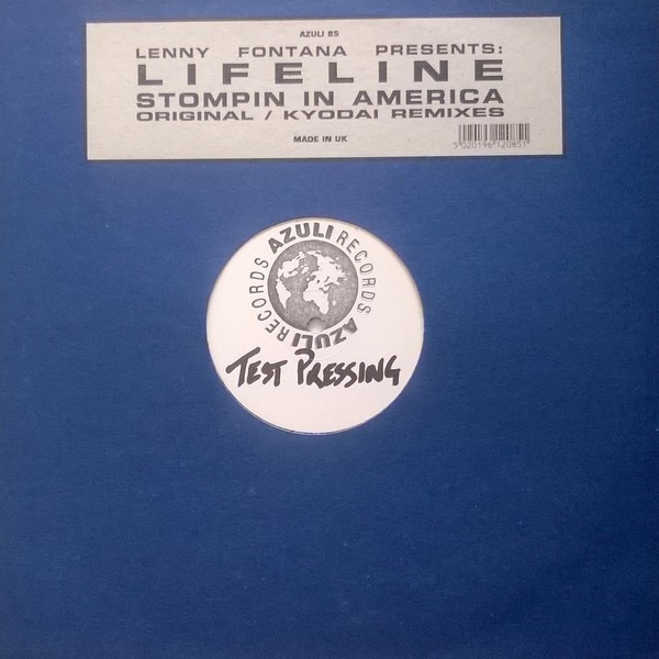 Lenny Fontana presents Lifeline - Stompin in america (2 mixes) 12" Vinyl