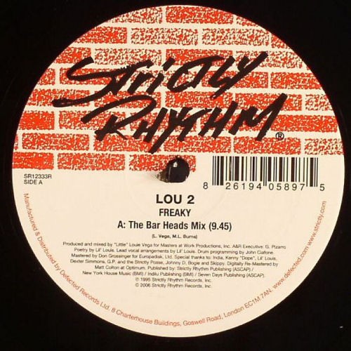 Little Louie Vega - Lou 2 "Freaky" (The Bar Heads mix / Zanzibar mix / Alternative mix)  MAW 12" Vinyl