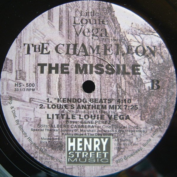 Little Louie Vega presents The Chameleon - The missile (2 AM Vinyl mix / Sound Factory Bar Groove / Kendog Beats / Louie's Anthe