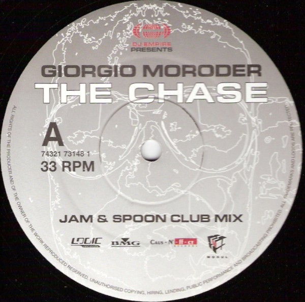 Giorgio Moroder - The chase (Jam & Spoon Club mix / Perfecto mix) 12" Vinyl Record