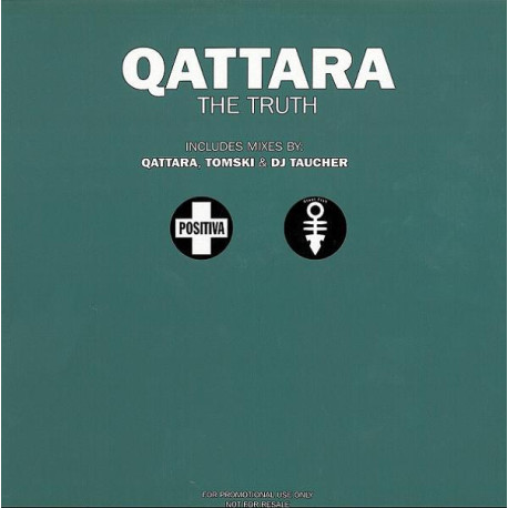 Qattara - The truth (2 Qattara Mixes / Tomski Remix / DJ Taucher Remix) Vinyl Double Promo