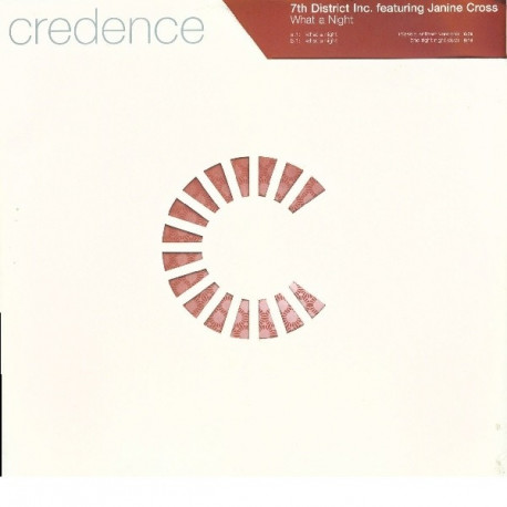 7th District Inc featuring Janine Cross - What a night (Classic Anthem Version / The Right Night Dub / Districtly Club mix / Dis
