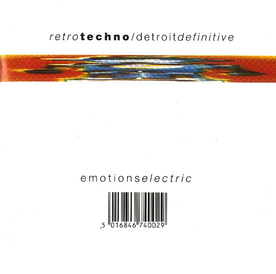 Retro Techno - Emotions Electric (2 Vinyl LP) feat Rhythim Is Rhythim / Reese / Blake Baxter / Mayday (12 Tracks)