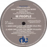 M People - How can I love you more (Club mix / Classic mix / Full Acappella) 12" Vinyl