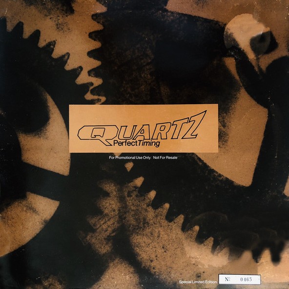 Quartz - Perfect Timing  sampler feat Naked love / Admiration of a genius / Meltdown / Transient mind (Vinyl Promo)