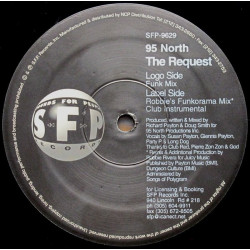 95 North - The request (Funk mix / Club Instrumental / Robbie Rivera Funkorama mix) Vinyl